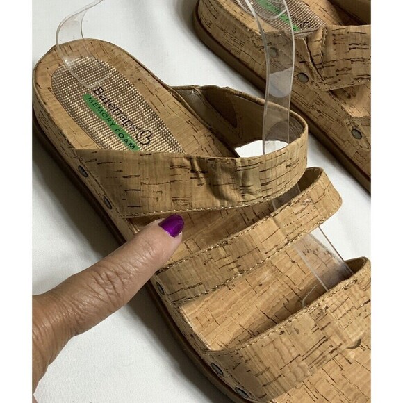 Bare Traps Memory Foam Women's Slide Sandals - Picture 4 of 9